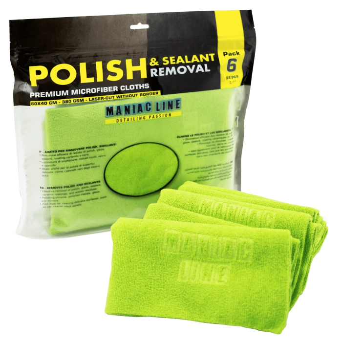 Maniac Line Polish & Sealant Removal Cloth 6 pk.