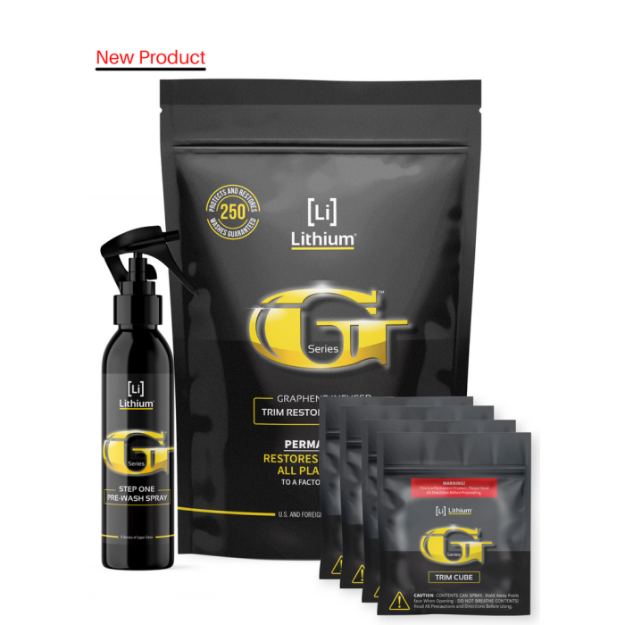 Lithium Graphene Trim Coating & Plastic Restoration