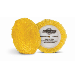 Buff And Shine Yellow Wool Pad - 80 mm