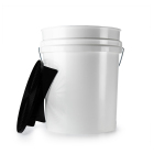 North Detailing 19L Detailing Bucket - White uten logo